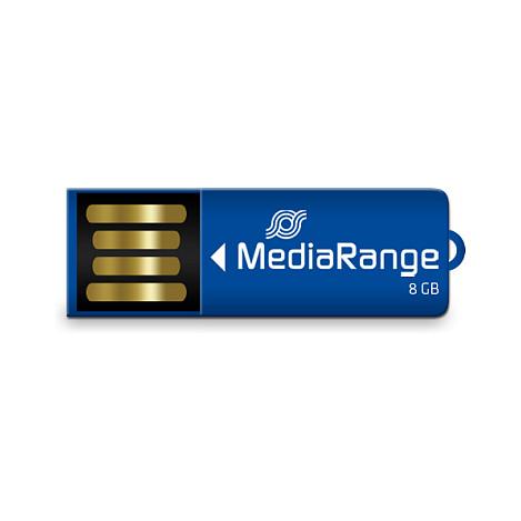 USB Flash Drive MediaRange MR975 / 8GB / USB 2.0 / Paper-Clip - Blu - 2