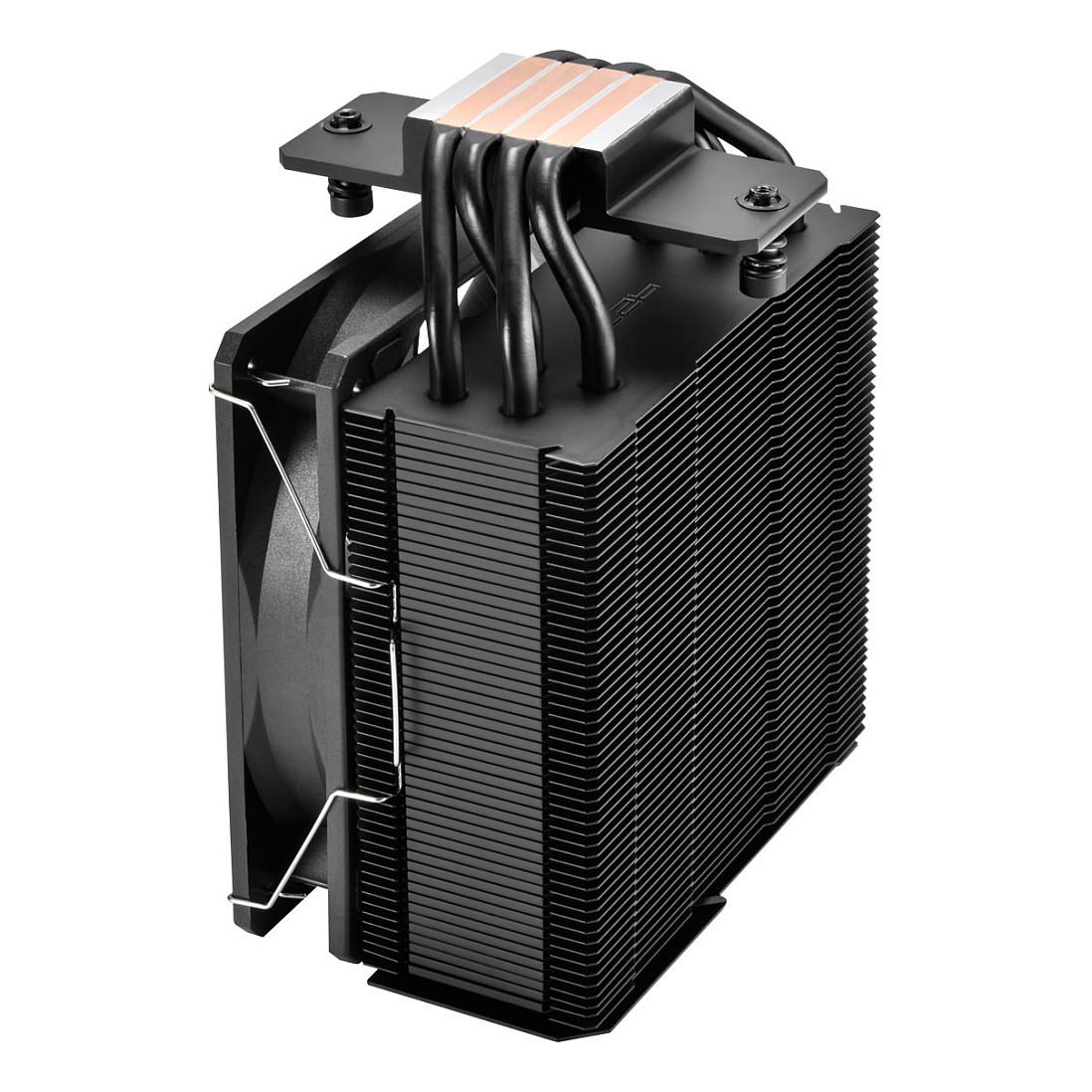 Ftohës për Procesor FSP NP5-B / Air Cooler / 120mm / 800-1600 RPM / 4x Heat Pipe / 200W - Zezë - 5