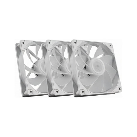 Ftohës për Kasë MSI MAG F120 / 120mm / 1300 RPM / 3-Pin / ARGB / 3-Pack – Bardhë