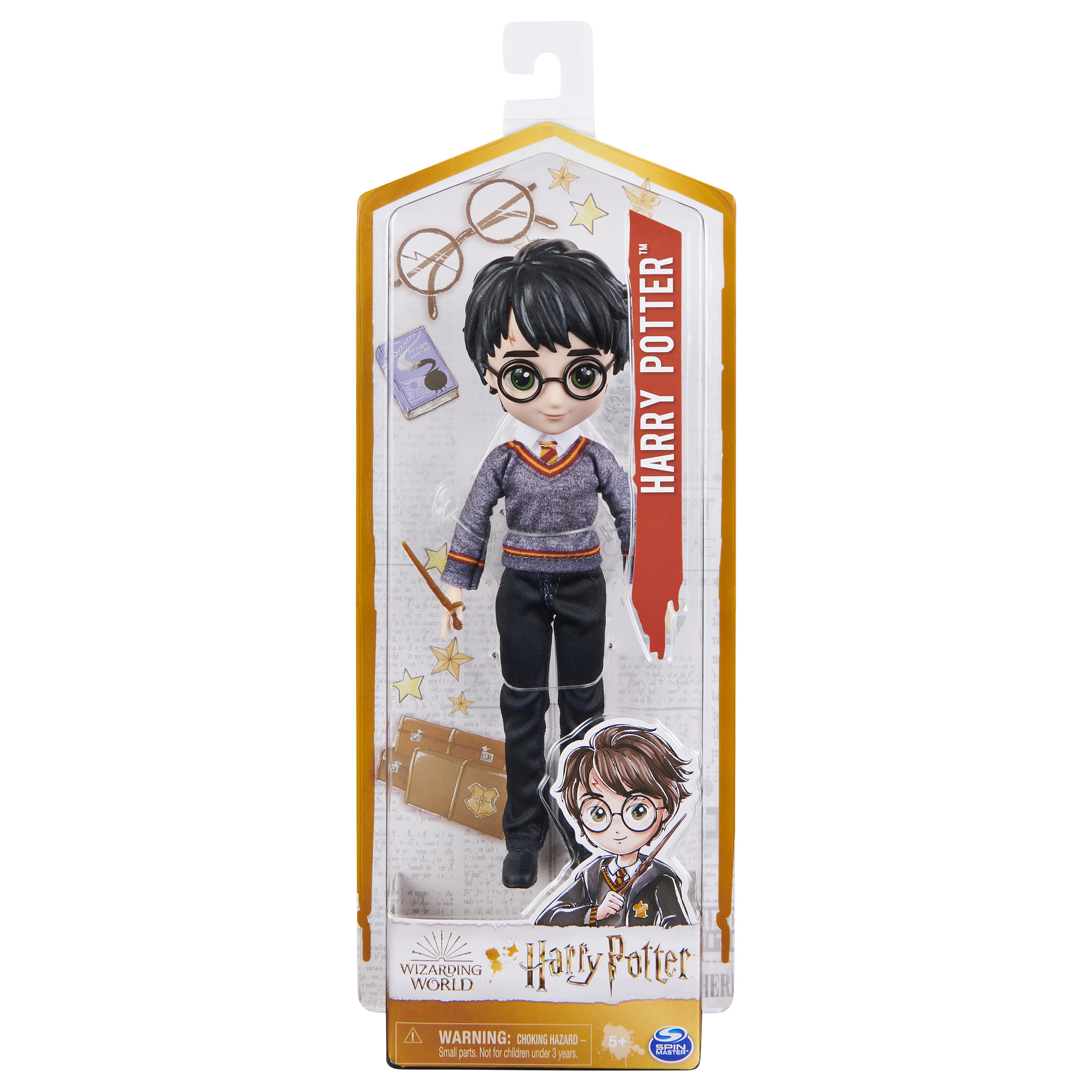 Lodra Spin Master Wizarding World Harry Potter Doll – 8 inch / 5-Point Articulation / Gryffindor Uniform / Wand - Mix - 9