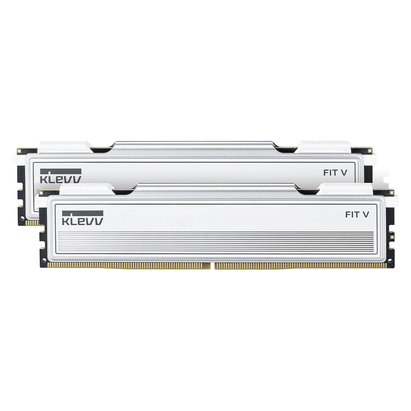 RAM Memorie KLEVV FIT V, 32GB (2 × 16GB), DDR5, 6000MT/s, CL30-36-36-76, Intel XMP, AMD EXPO - Zezë