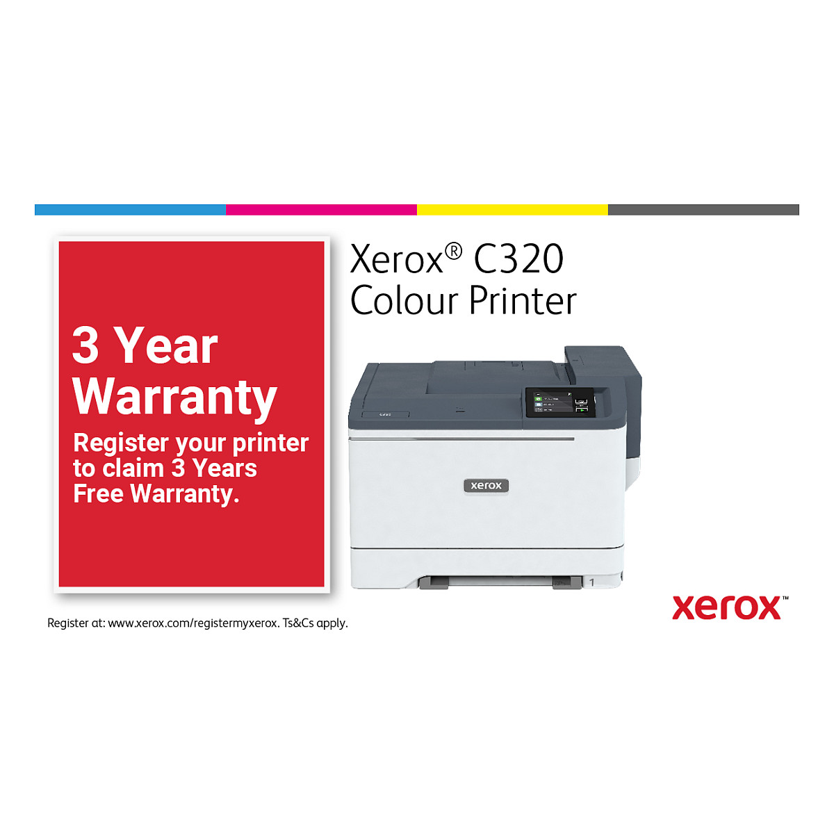 Printer Laser Xerox C320V_DNI / Laser me Ngjyra / A4 / 4800 × 4800 DPI / Duplex - Bardhë - 8