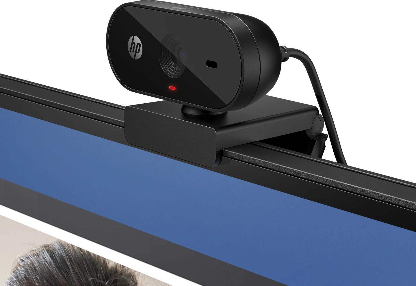 Webcam HP 320 / Full HD / 5 MP / 66° / USB-A / 1 Mikrofon - Zezë - 3