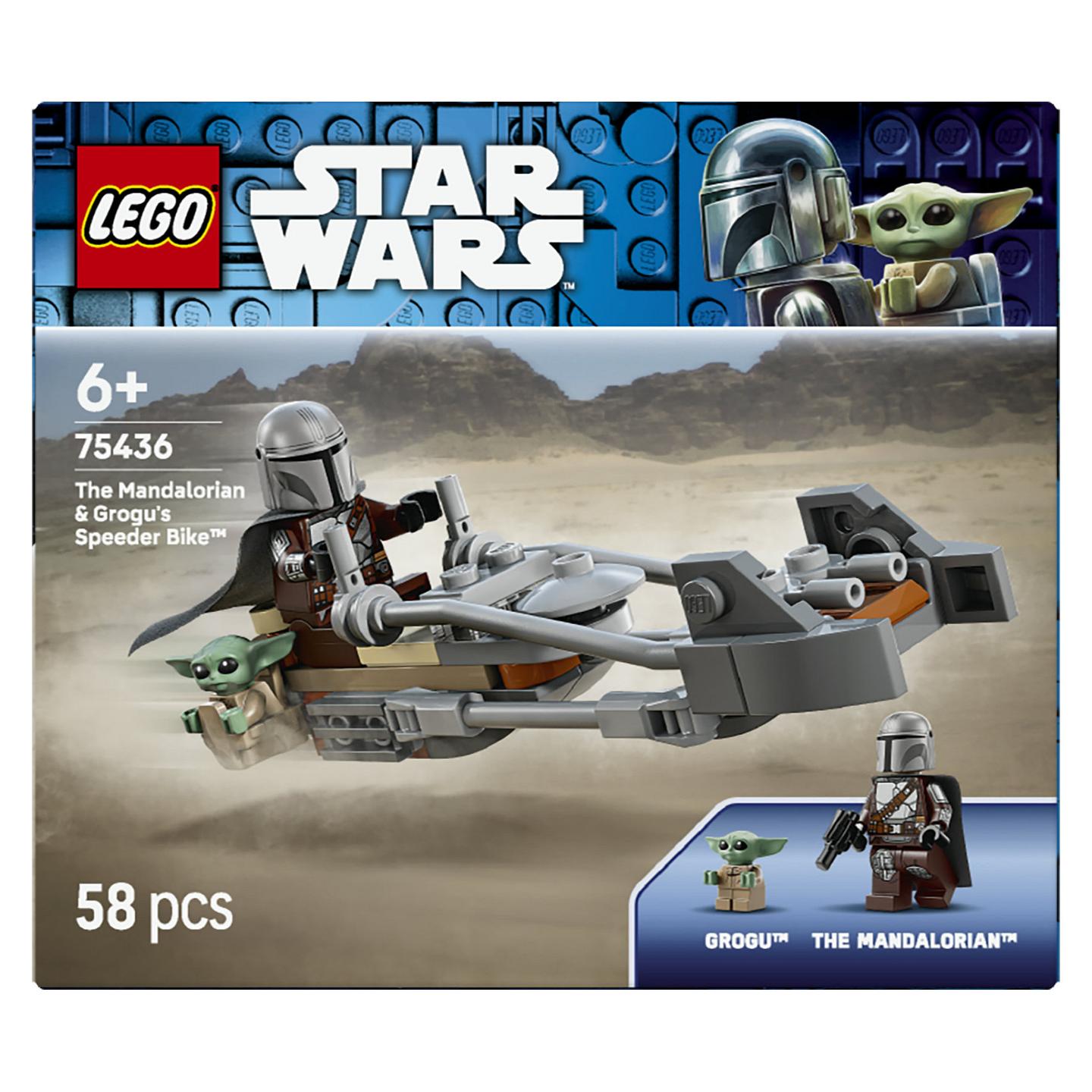 LEGO Star Wars The Mandalorian & Grogu's Speeder Bike 75436 - 11