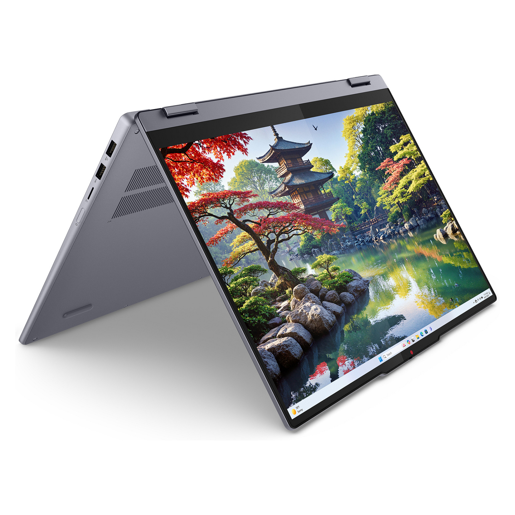 Laptop Lenovo IdeaPad 5 2-in-1 / Ultra 7-255H / 16GB LPDDR5x / 1TB / 16" WUXGA IPS Touch 60Hz / Intel Arc 140T - Gri - 7
