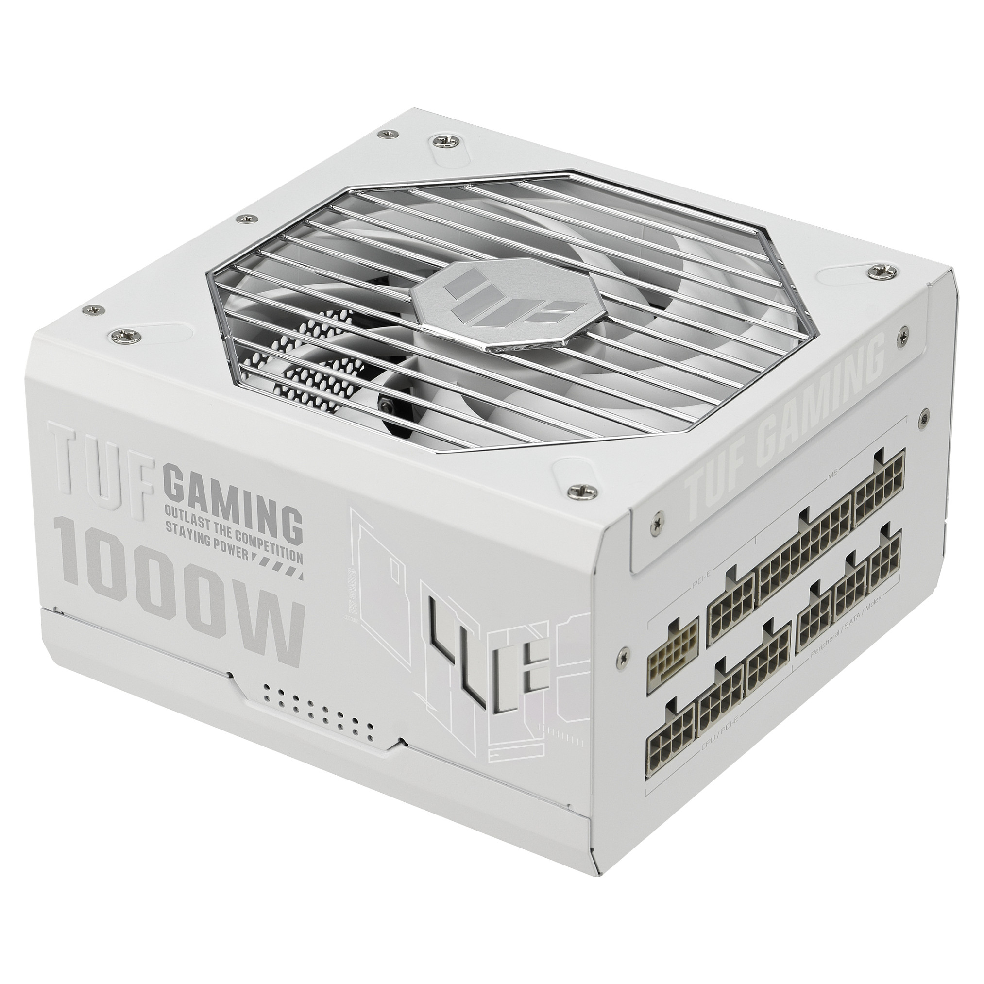 Furnizues Energjie ASUS TUF Gaming White Edition / 1000W / 80 PLUS Gold / ATX 3.1 - Bardhë - 1