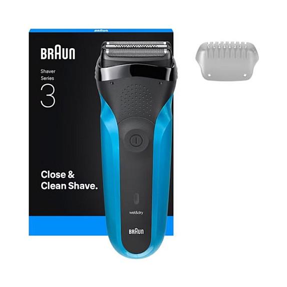 Makinë e rrojës Braun Series 3 310s / 3-Flex / 2 SensoFoil / Wet & Dry / 30 Min / Quick Charge 5 Min – Blu/Zezë
