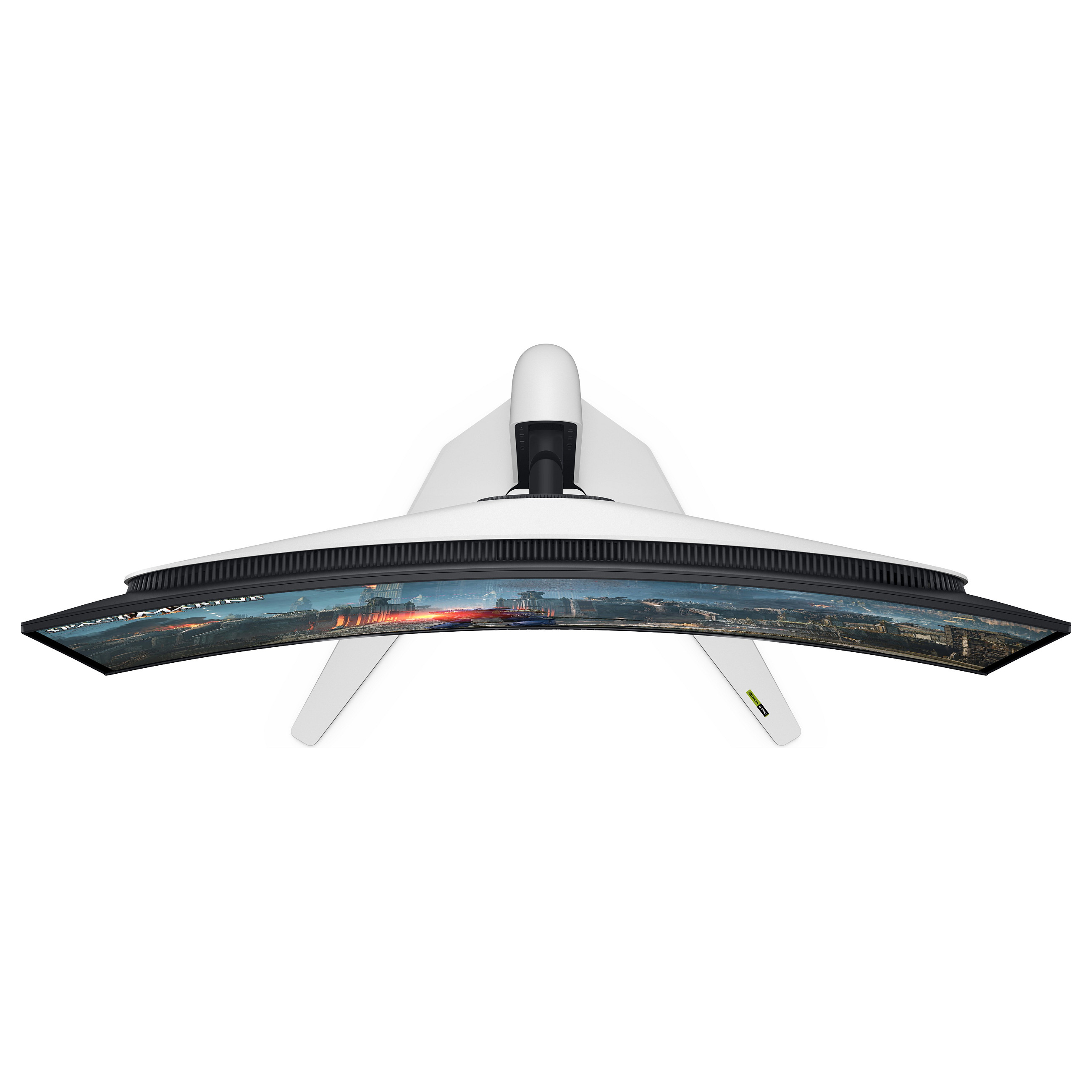 Monitor Gaming DELL Alienware AW3225QF / 32" / 4K Ultra HD QD-OLED / 240 Hz / 0,03 ms / USB+HDMI+DP / Curved / Zezë bardhë - 4