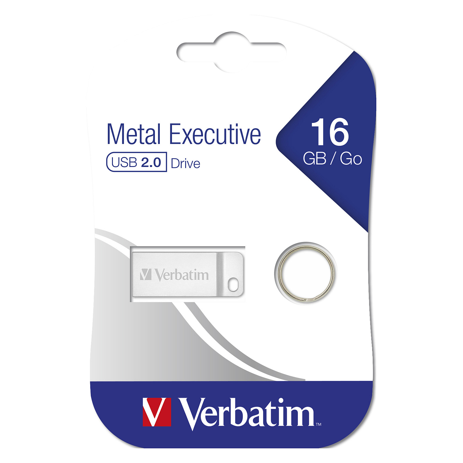 USB Flash Drive STICK 16GB USB 2.0 Verbatim Metal Executive - Hiri - 6