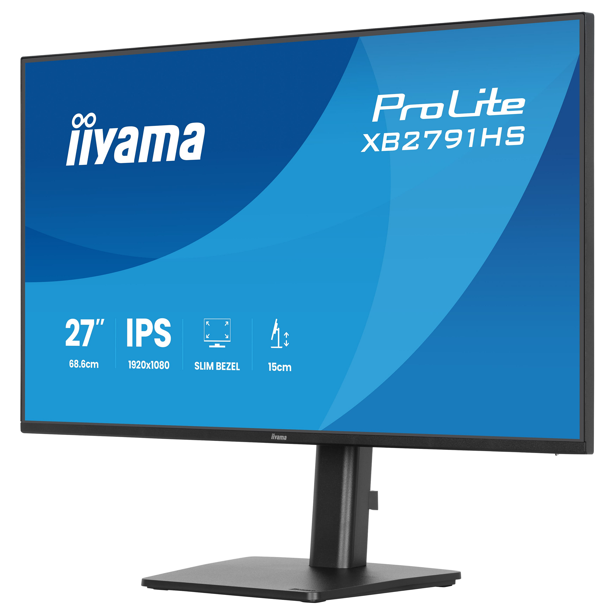 Monitor IIYAMA XB2791HS-B1 / 27"/ Full HD IPS / LED / 120Hz / 1ms / HDMI+DP - Zezë - 7