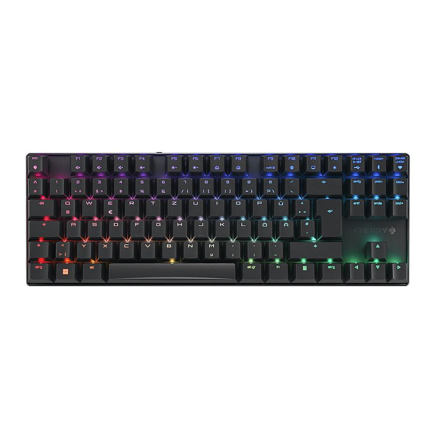 Tastierë Gaming CHERRY MX 8.2 TKL Wireless / QWERTZ - Zezë - 1
