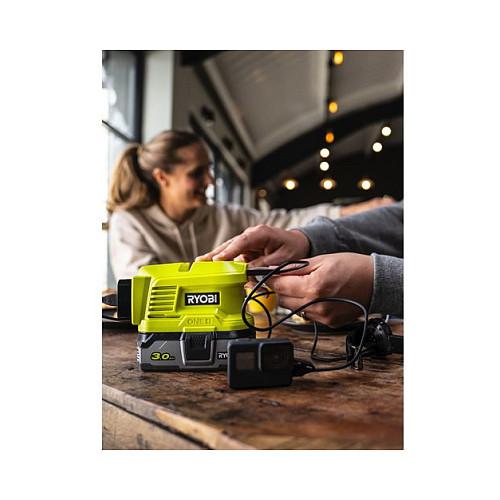 Inverter Ryobi RY18BI150A-0, 18V, 150W, 1x AC, 2x USB-A - Verdhë - 7