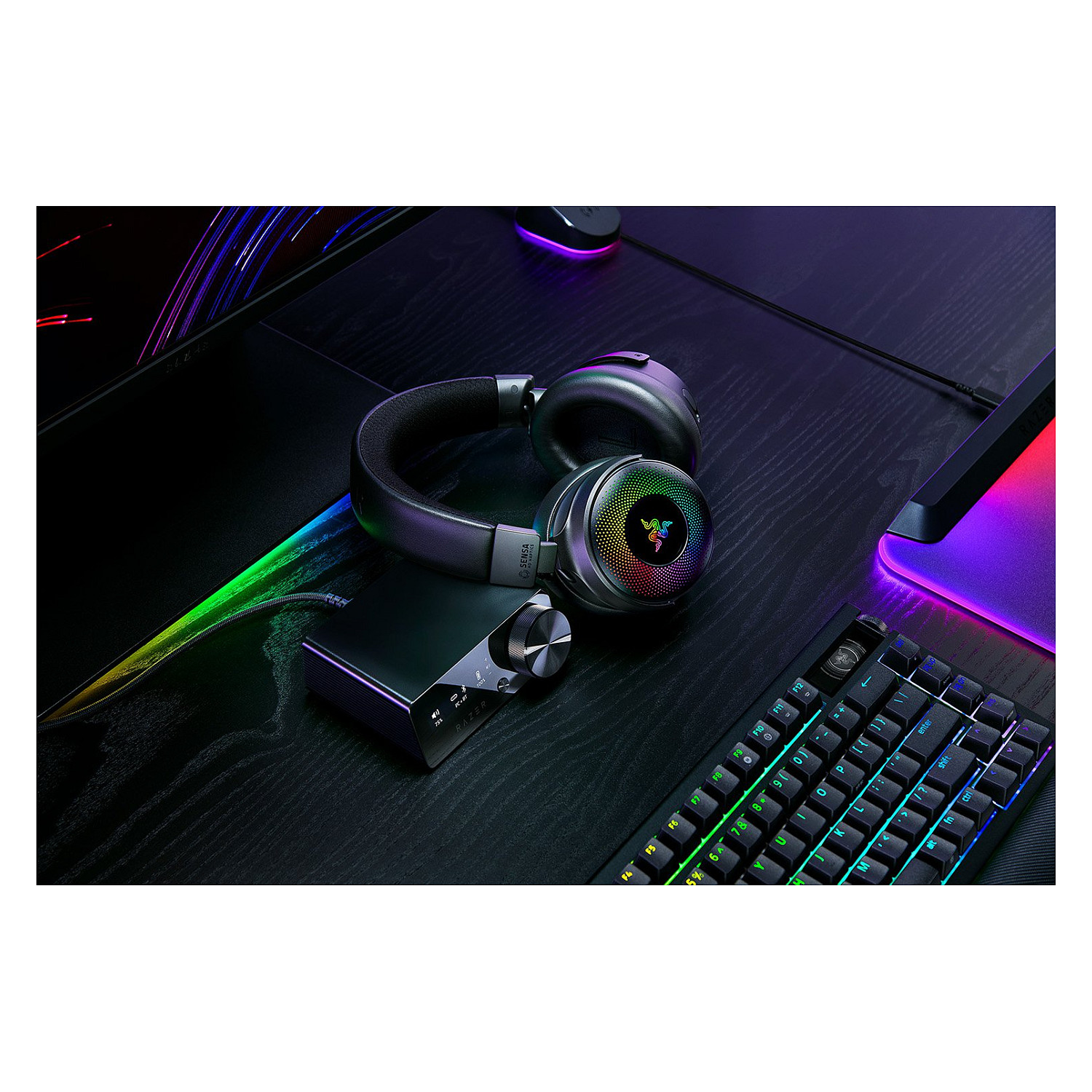 Kufje Gaming Razer Kraken V4 PRO Headset / Over‑Ear / Wireless  - Zezë - 16