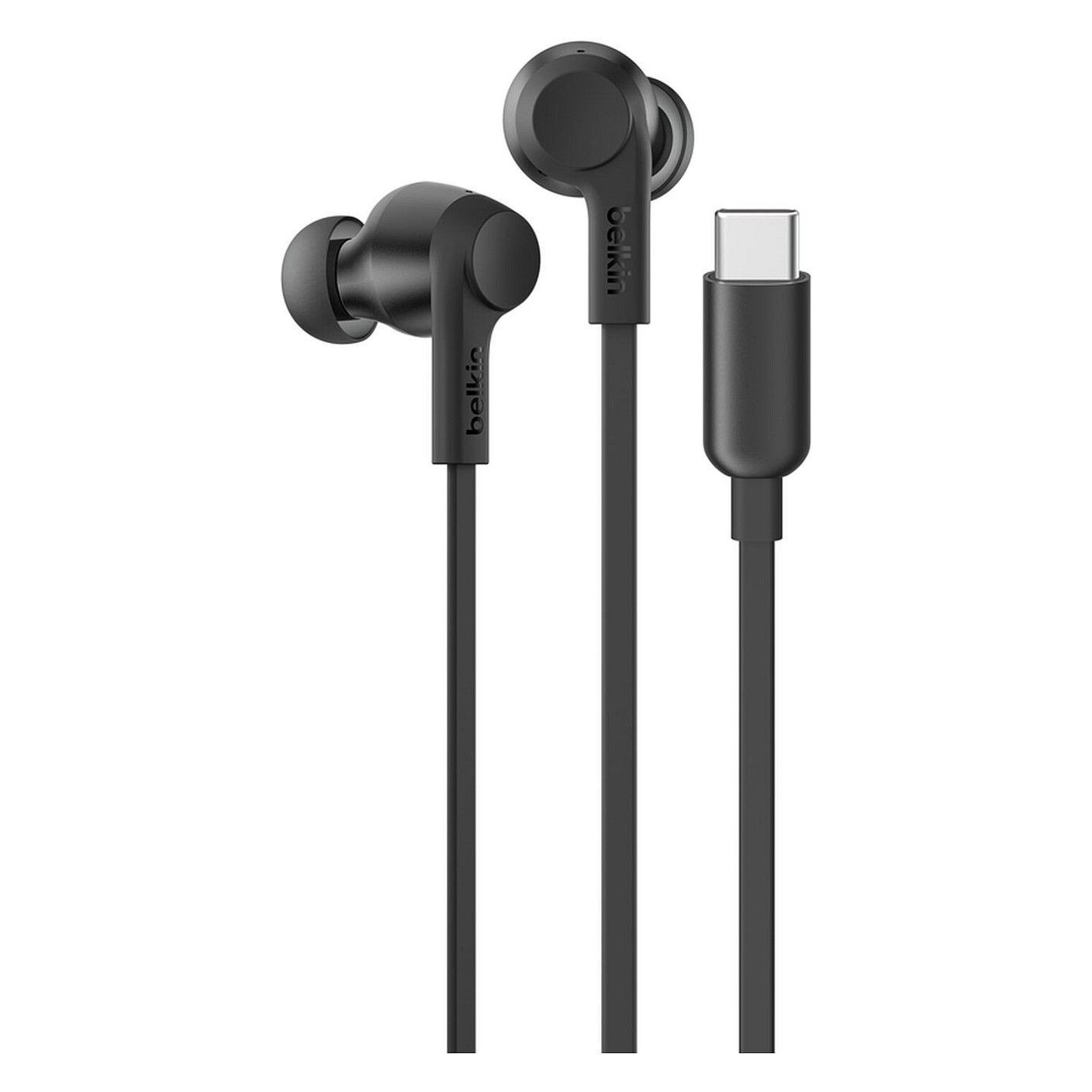 Kufje me kabllo Belkin SoundForm ANC / USB-C / 12mm / ANC / Mikrofon / Hi-Res Audio - Zezë
