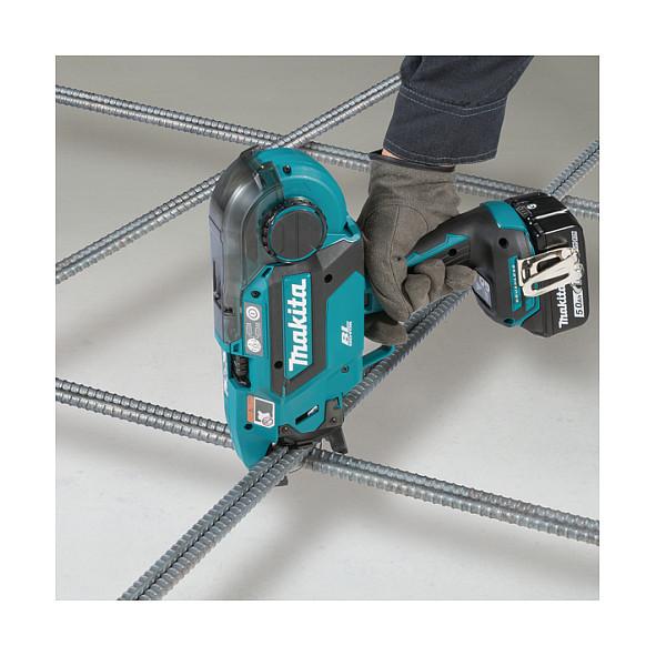 Makinë Lidhëse për Armaturë me Bateri Makita DTR180ZJ, 18V, Brushless, Tel 0.8mm, me Valixhe - Blu/Zezë - 2