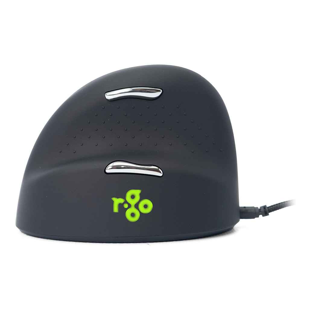 Maus me kabllo R-Go Tools HE Break / 2400 DPI / USB-A / 5 Butona - Zezë - 5