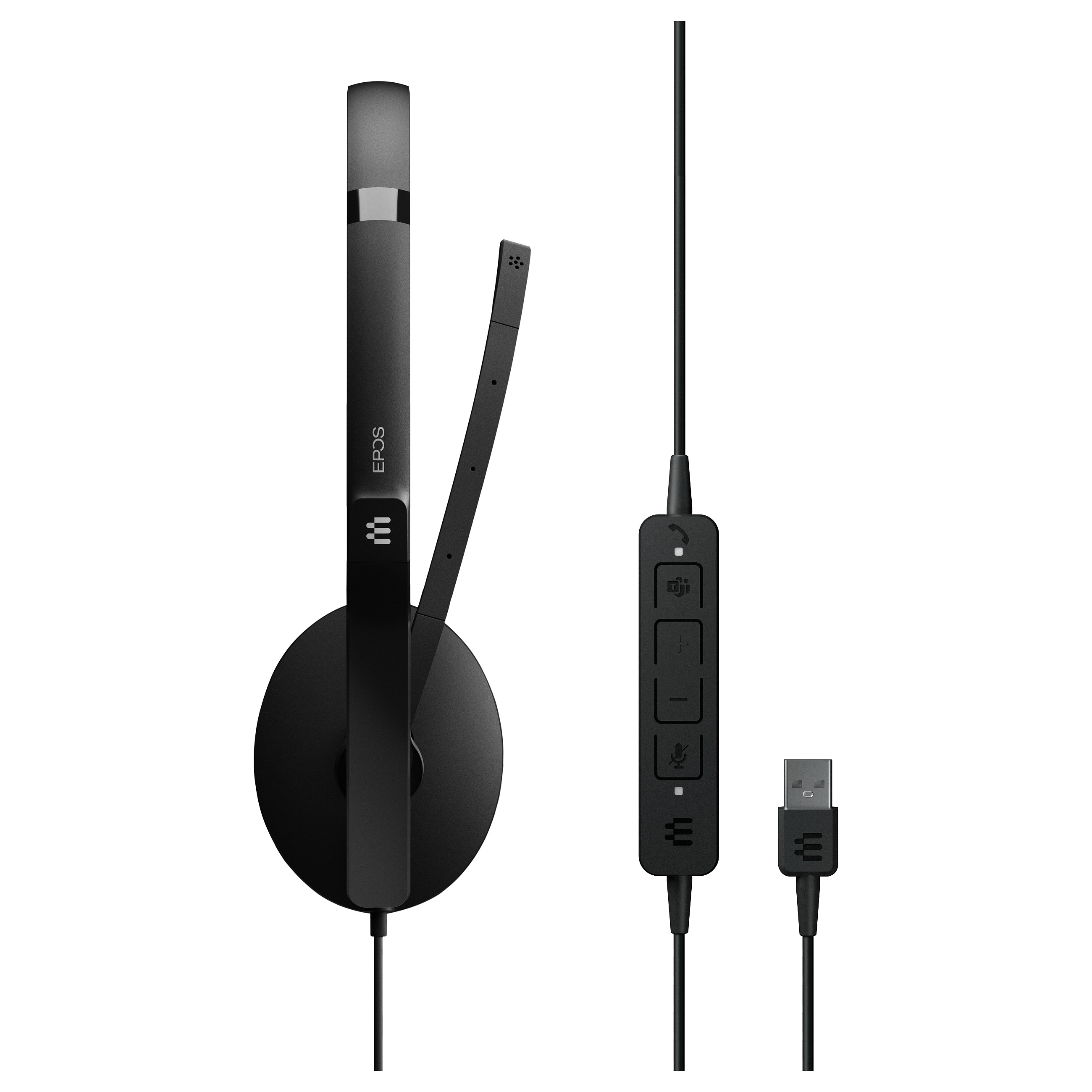 Kufje me Kabllo Epos Adapt 160T USB – Zezë - 5