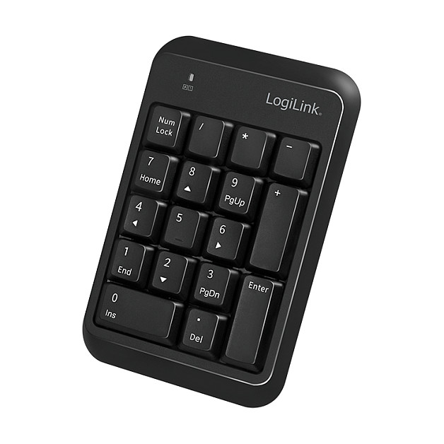 NumPad pa kabllo LogiLink / 17 Taste - Zezë - 1