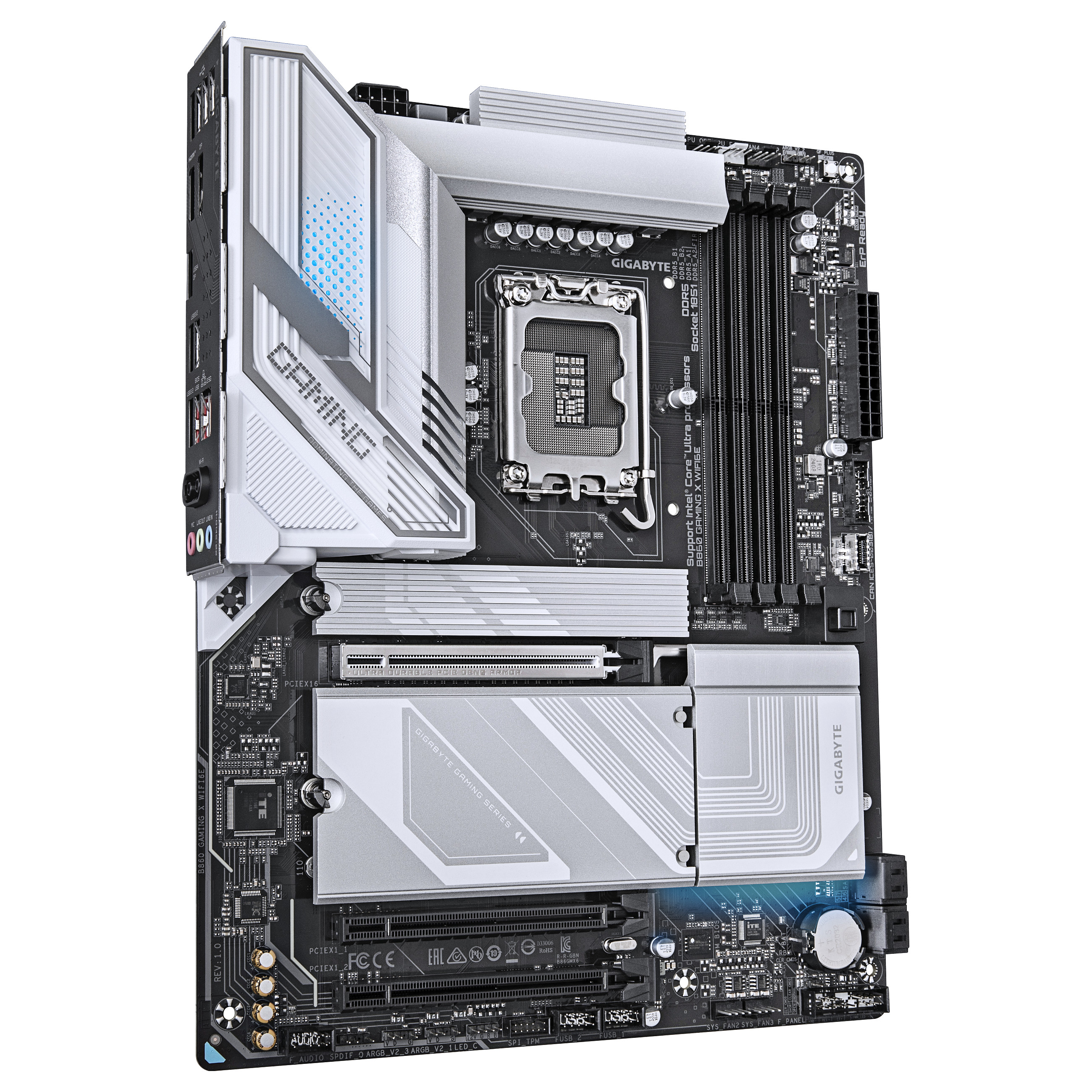 Pllakë Amë MB Intel LGA1851 Gigabyte B860 GAMING X WIFI6E DDR5 - 3