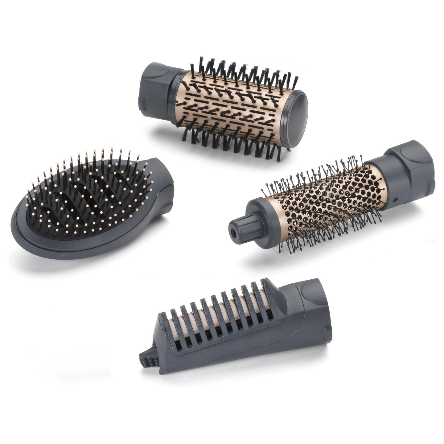 Furçë për Stilimin e Flokëve BaByliss AS965E / Style Pro 1000 / 1000W / 4 Aksesorë / Jonizim / 2 Temperatura – Blu - 11