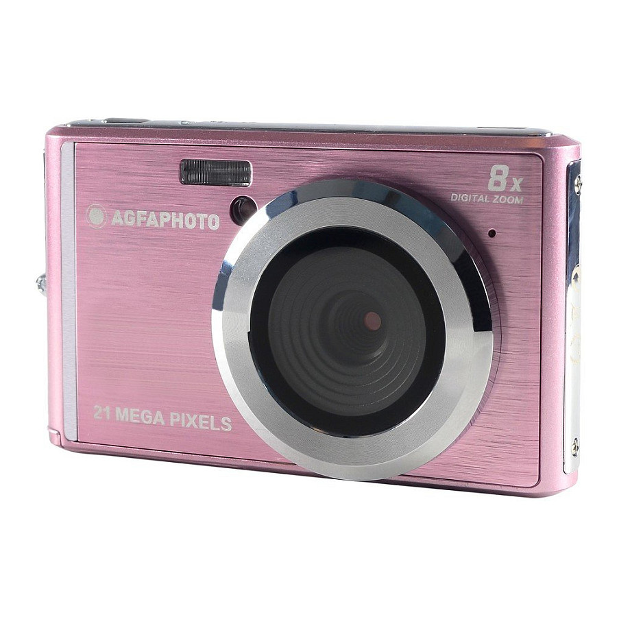 Kamerë digjitale AgfaPhoto Realishot DC5200 / 21MP / 8x Digital Zoom / LCD 2.4" / HD 720p - Rozë
