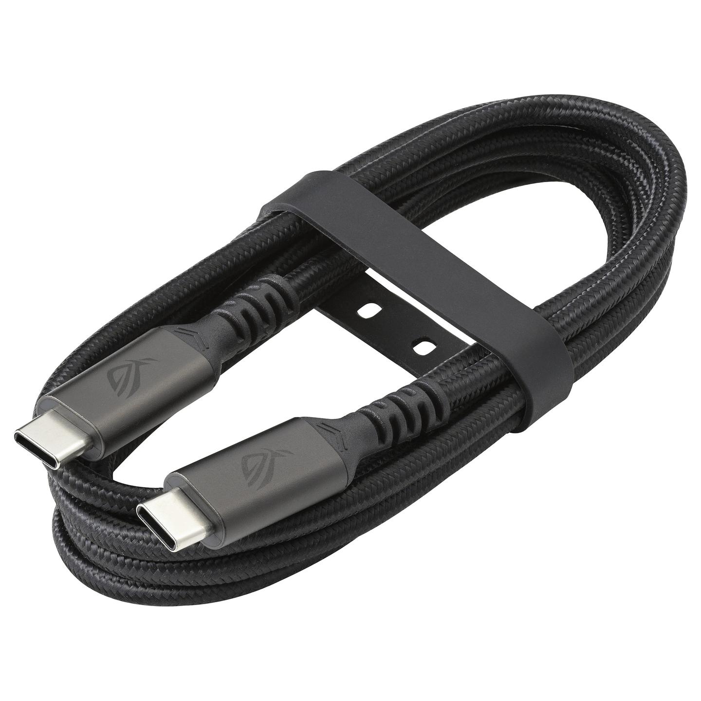 Kabllo USB ASUS LCR50 / USB-C në USB-C / USB 2.0 / 480 Mbit/s / 1.5m - Zezë - 2