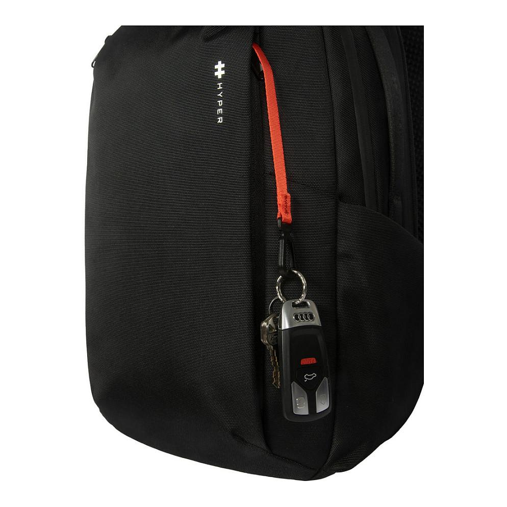 Çantë për Laptop Targus HYPER HyperPack HP21PBKGL, deri 16", 21L, 1200D RPET, 3 Ndarje, Rrip për Valixhe - Zezë - 9
