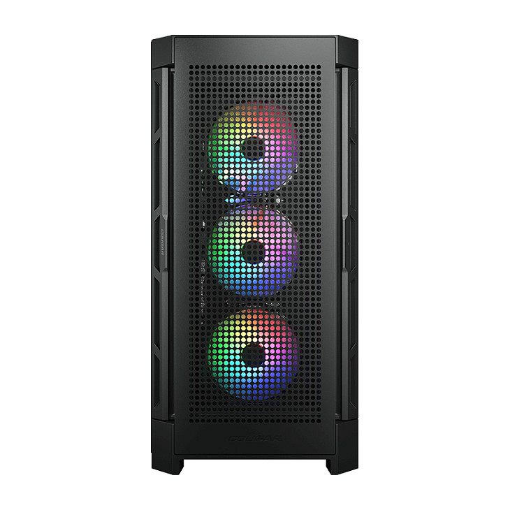 Kasë Midi COUGAR DuoFace Pro / ARGB – Zezë - 5