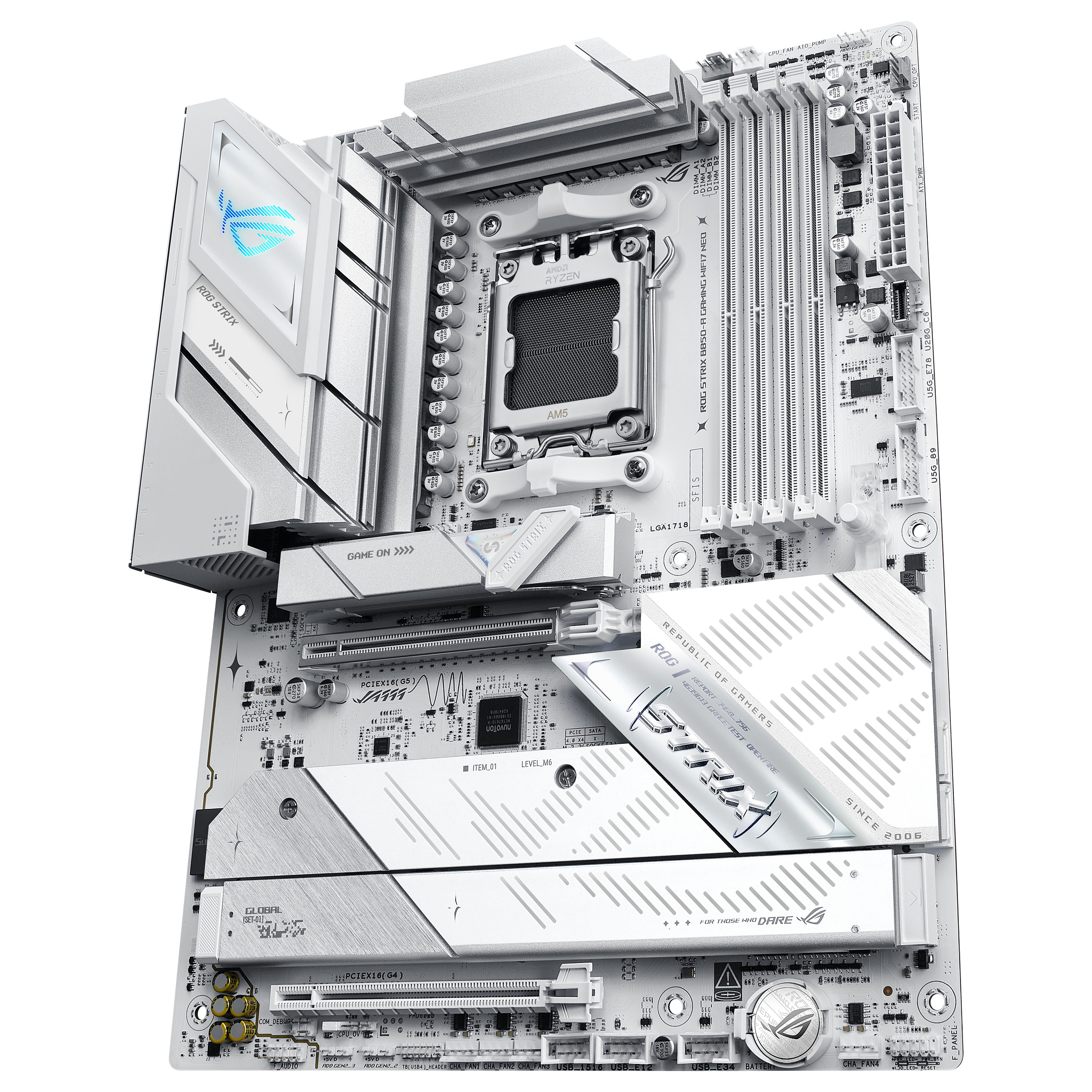 Pllakë Amë AMD AM5 ASUS ROG STRIX B850‑A GAMING Wi‑Fi 7 NEO / DDR5 / ATX / HDMI - 4