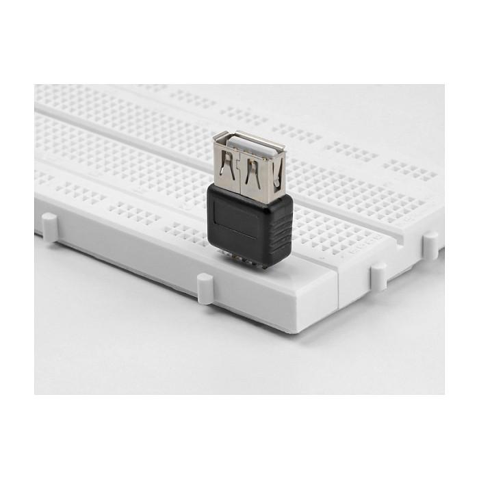 Kabllo & Adapter USB DeLOCK 66653 / USB-A në lidhës 4-pin / USB 2.0 - Zezë/Argjend - 3