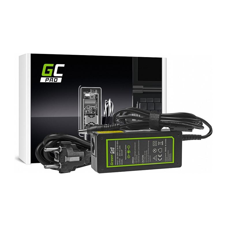 Adapter për Laptop Green Cell PRO AD33P / 65W / 20V / 3.25A / 5.5×2.5mm – Zezë