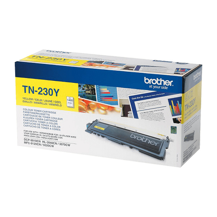 Toner Brother TN-230Y / HL-3040CN / 3070CW / MFC-9120CN / 9320CW - Verdhë - 2