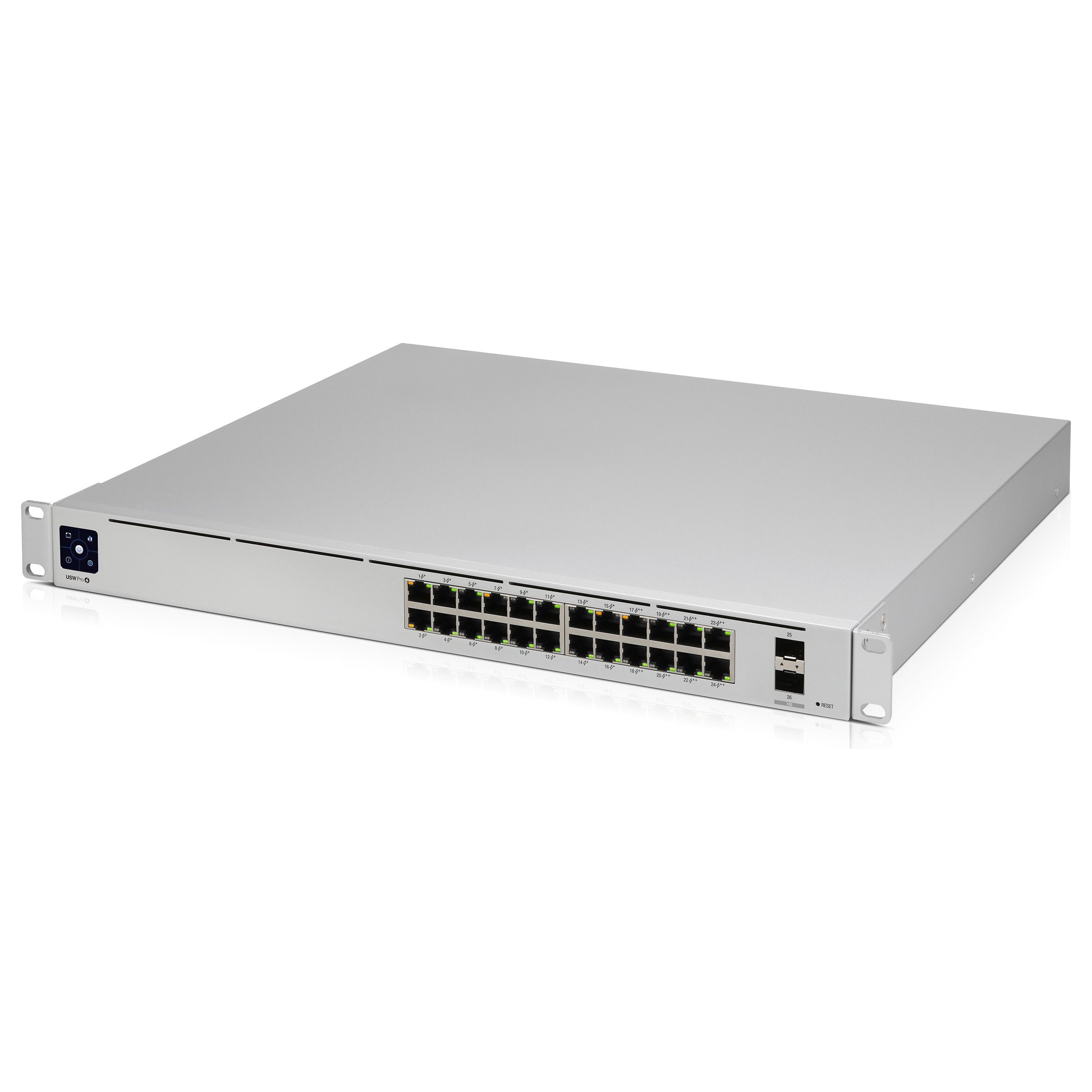 Switch UPS 24+2P Ubiquiti UniFi USW-Pro-24-PoE 400W PoE++ M RM - 3