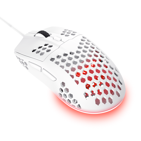 Mouse Gaming Trust  GXT 928W / 6.400 dpi / optical /  6 buttons / RGB / I bardhë - 2