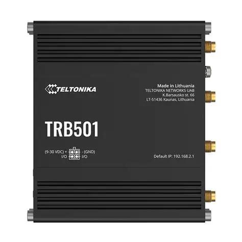 Modem Teltonika TRB501, 5G Sub-6 GHz, 4G LTE Cat 19, 2.5GbE, Industrial - Zezë - 3
