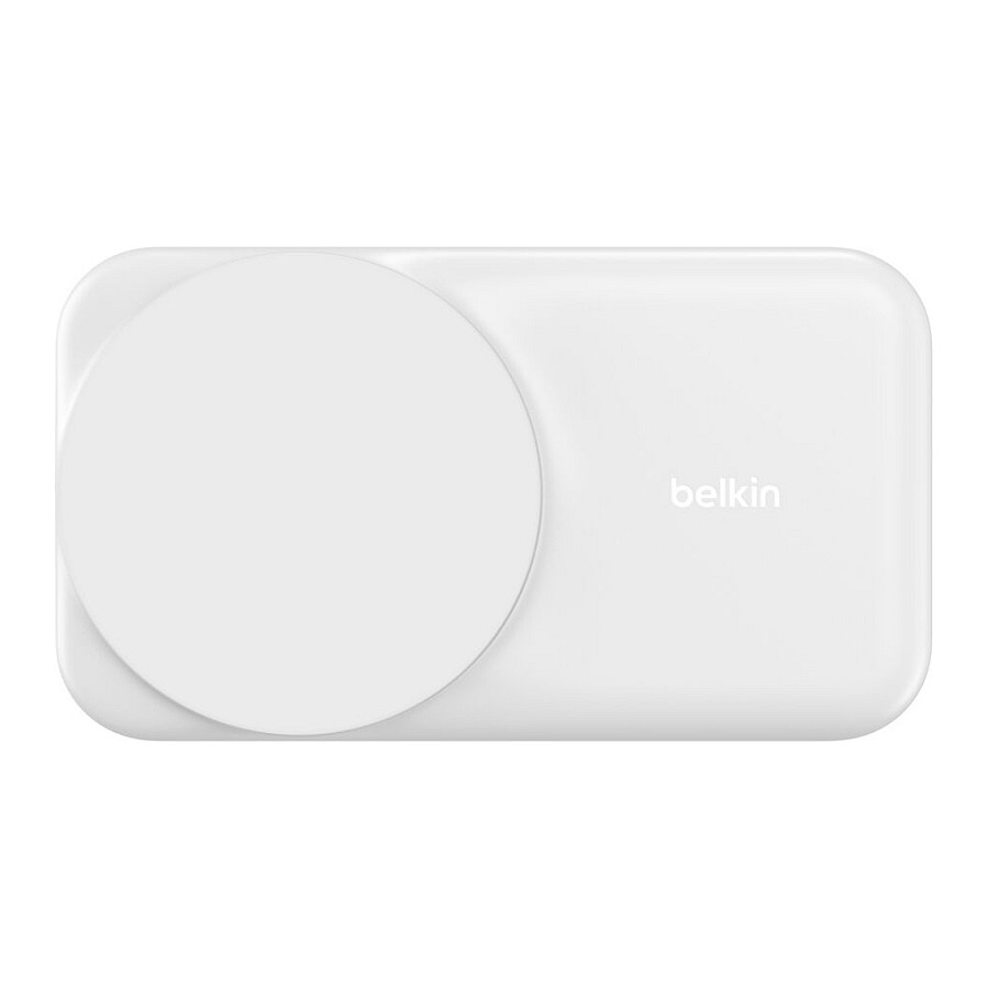 Karikues Belkin UltraCharge / 3-në-1 / Qi2 / 25W / MagSafe / USB-C / Adapter 45W - Bardhë - 7