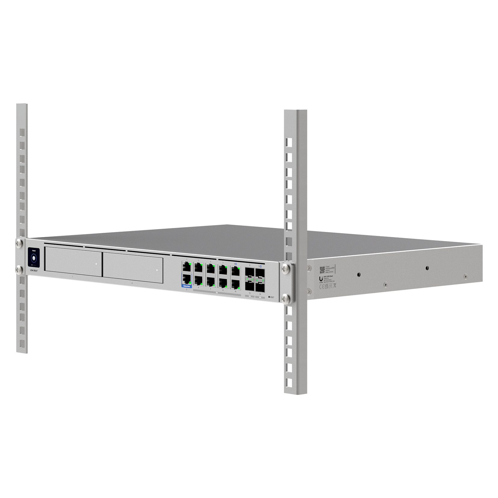 Ubiquiti UniFi Dream Machine Beast UDM-Beast – Enterprise Cloud Gateway, 25GbE SFP28, 10GbE, IDS/IPS 25Gbps, UniFi Controller, 1U Rackmount - 8