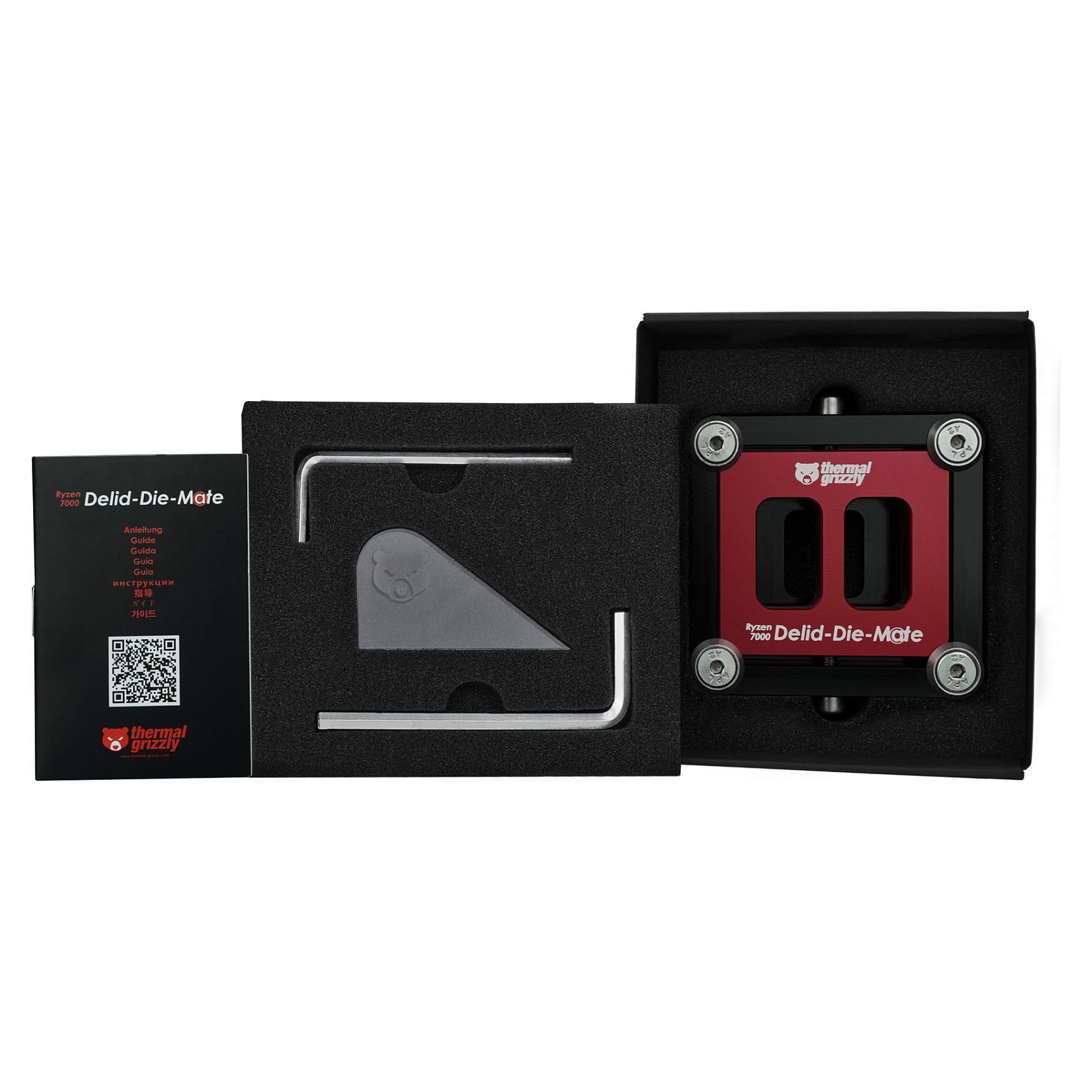 Aksesor për Ftohës Thermal Grizzly Ryzen 7000 Delid-Die-Mate / AMD AM5 / Ryzen 7000, 8000G & 9000 / Direct-Die - 6