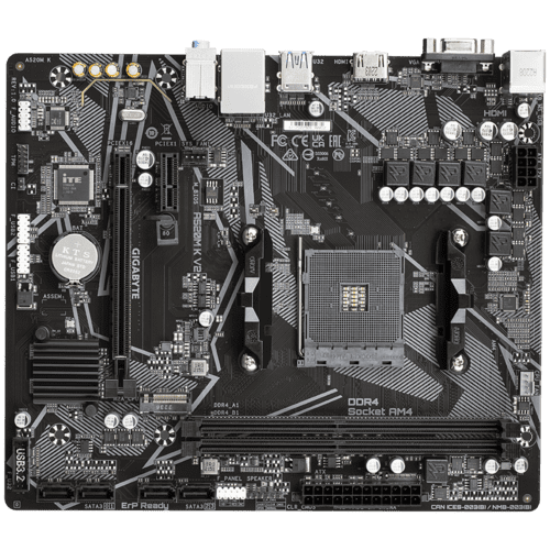 Motherboard Gigabyte A520M K V2 / AM4 / Micro ATX / DDR4 - 4