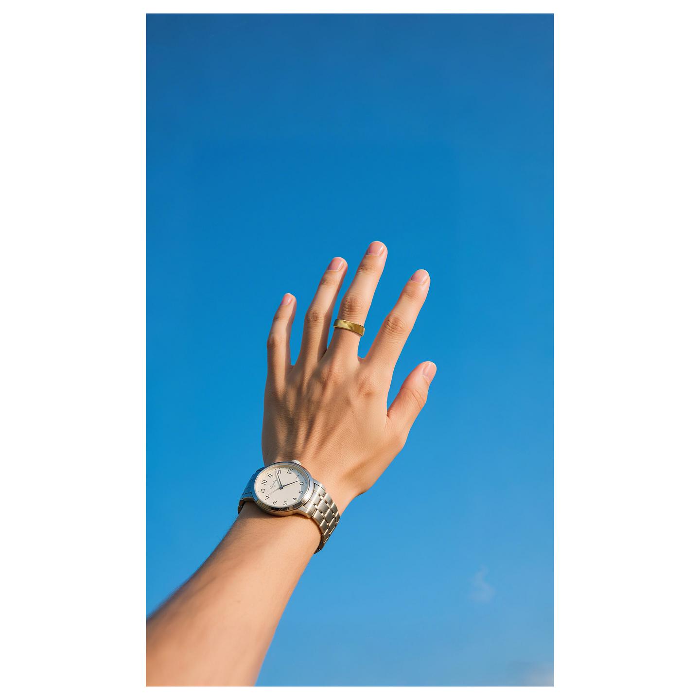 Smart Ring RingConn Gen 2 / Gjurmim i Gjumit / Monitorim i Ritmit të Zemrës & Oksigjenit në Gjak / Size 11 - Zezë - 17