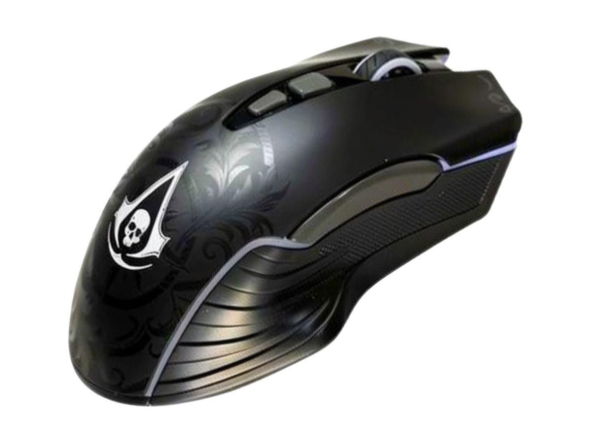 Maus Gaming Lexip X Ubisoft Tattoo - Assassin’s Creed Black Flag: Resynced / Wireless / 3600 DPI / 7 Butona / 2.4 GHz / RGB - Zezë