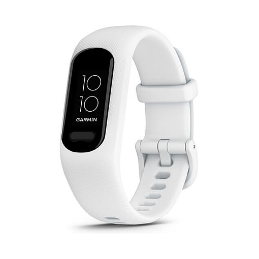 Byzylyk i mençur Garmin Vivosmart 5 / OLED / Touchscreen / GPS / S/M - Bardhë