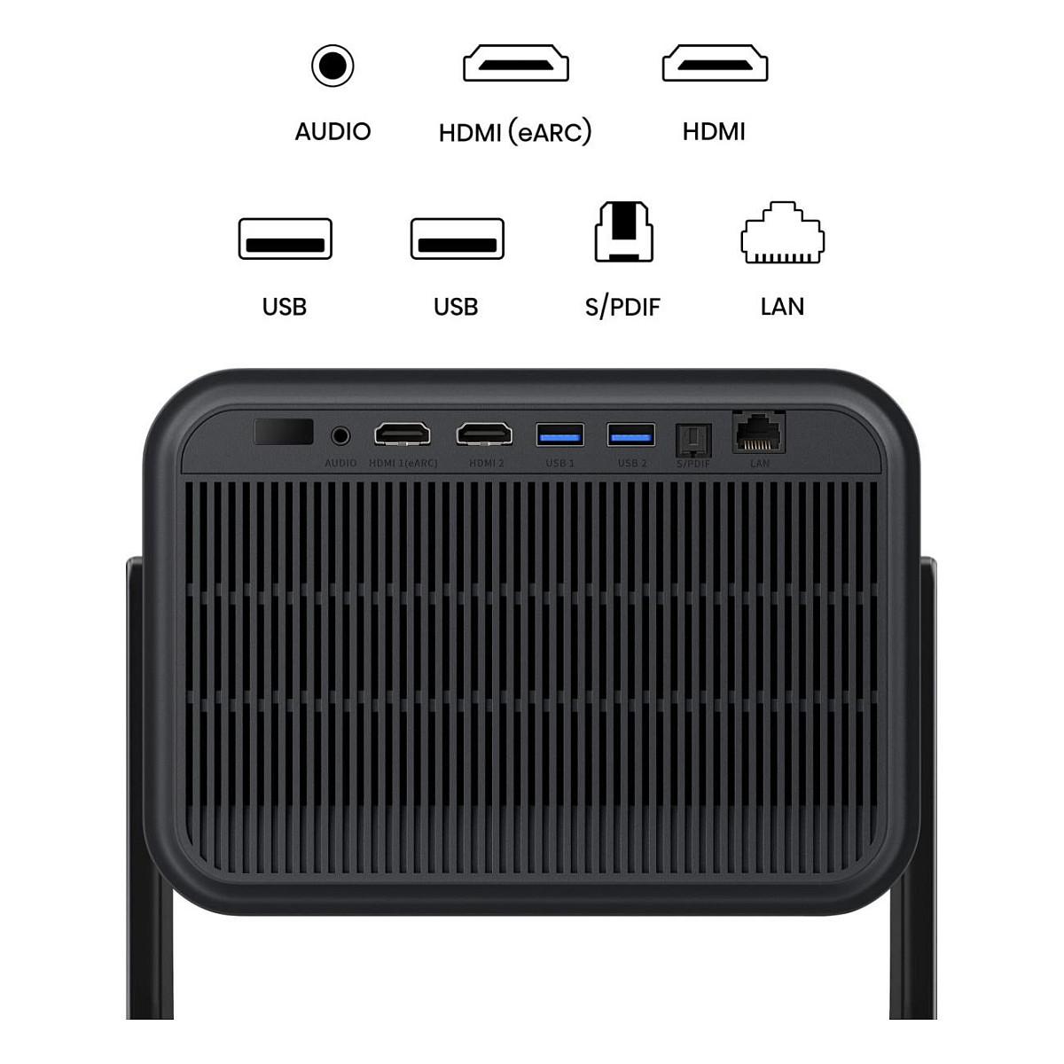 Projektor Hisense C3, 4K UHD, DLP, TriChroma Laser, 2500 ANSI Lumen, Dolby Vision, HDR10+, VIDAA - Hiri Metalik - 14