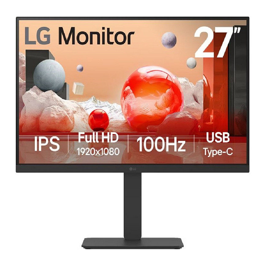 Monitor LG 27BA650-B 27" 16:9 FHD IPS 5ms 100Hz, i zi - 1