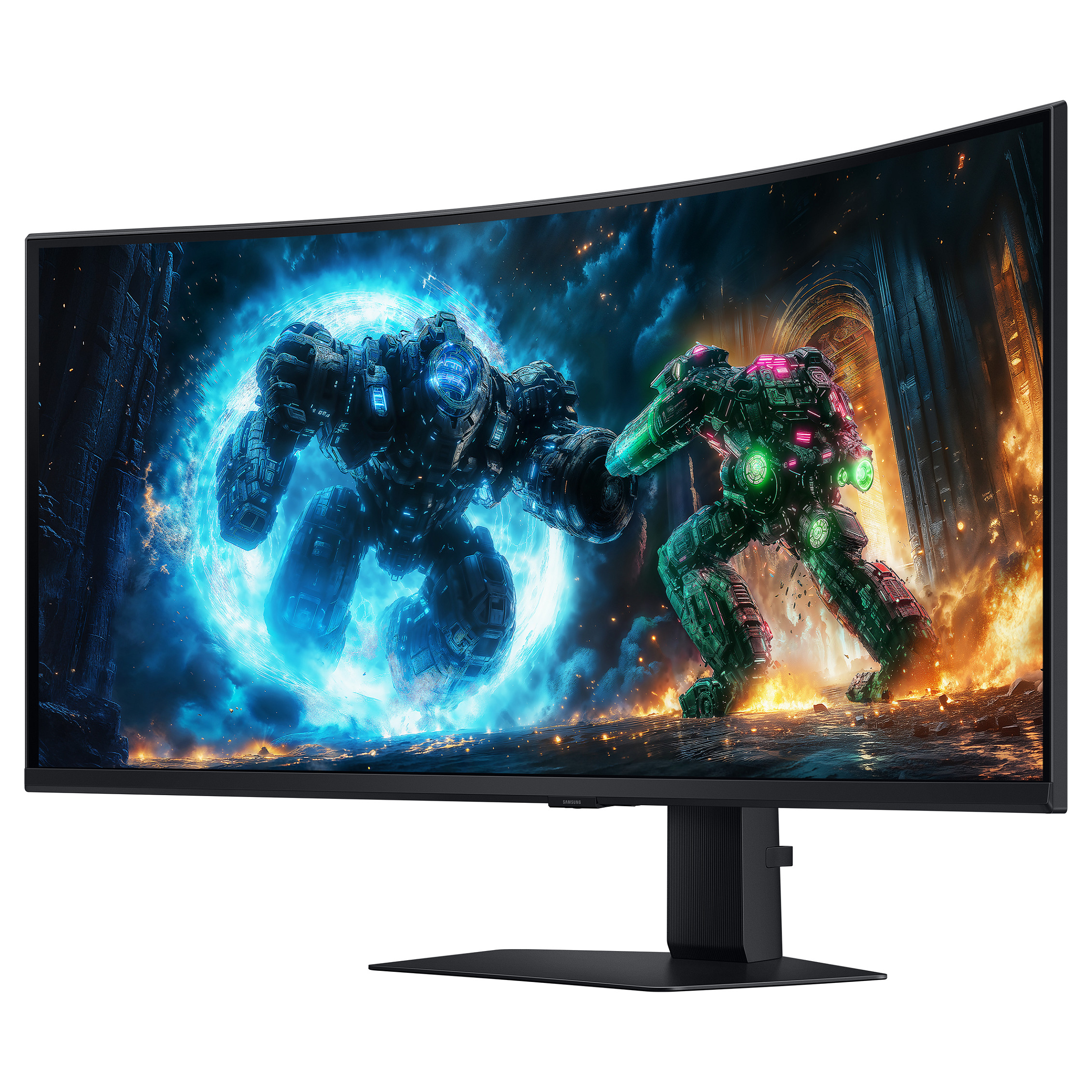 Monitor Gaming Samsung S40FG756EU G75F / 40" / WUHD VA LCD / 180 Hz / 1ms / USB + HDMI + DP / Curved - Zezë - 4