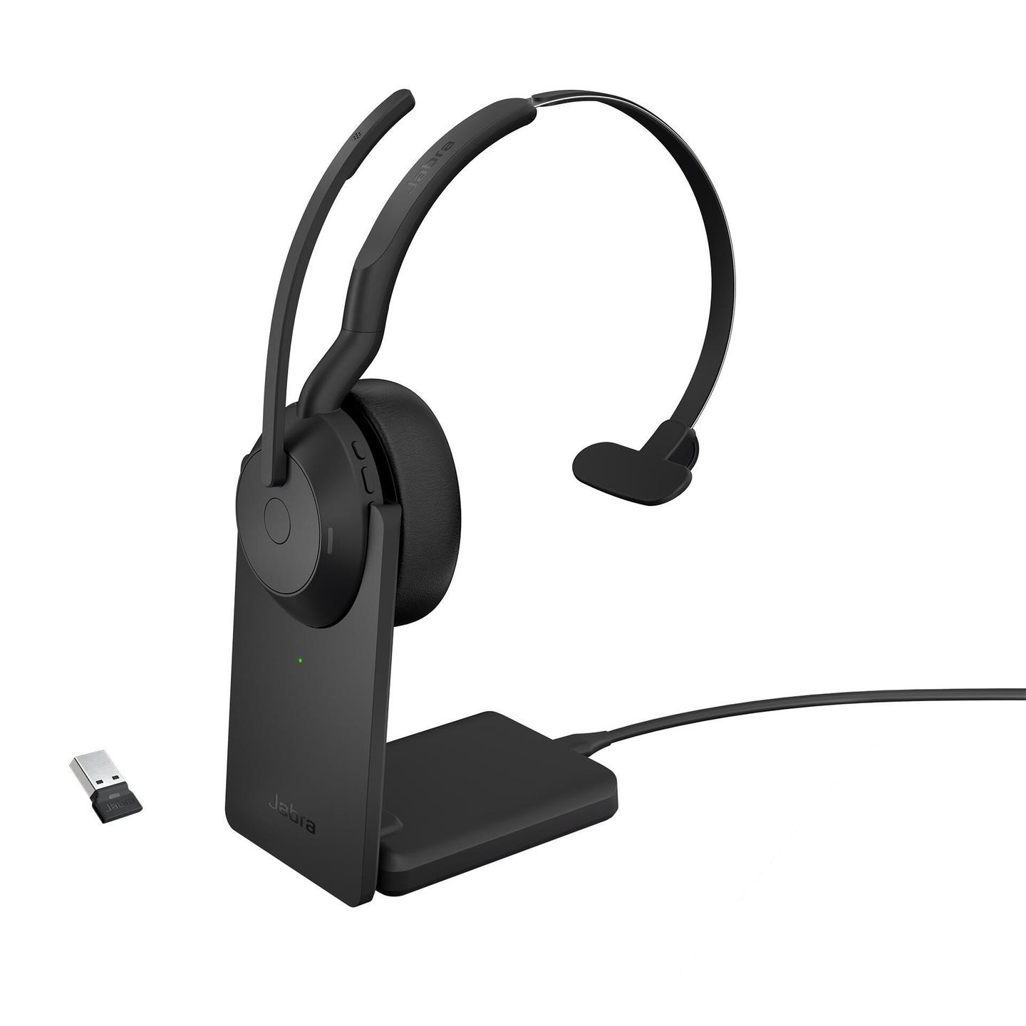 Kufje pa kabllo Jabra Evolve2 55 / 25599-889-989 / Mono / Bluetooth 5.2 / ANC / USB-A / UC – Zezë - 2