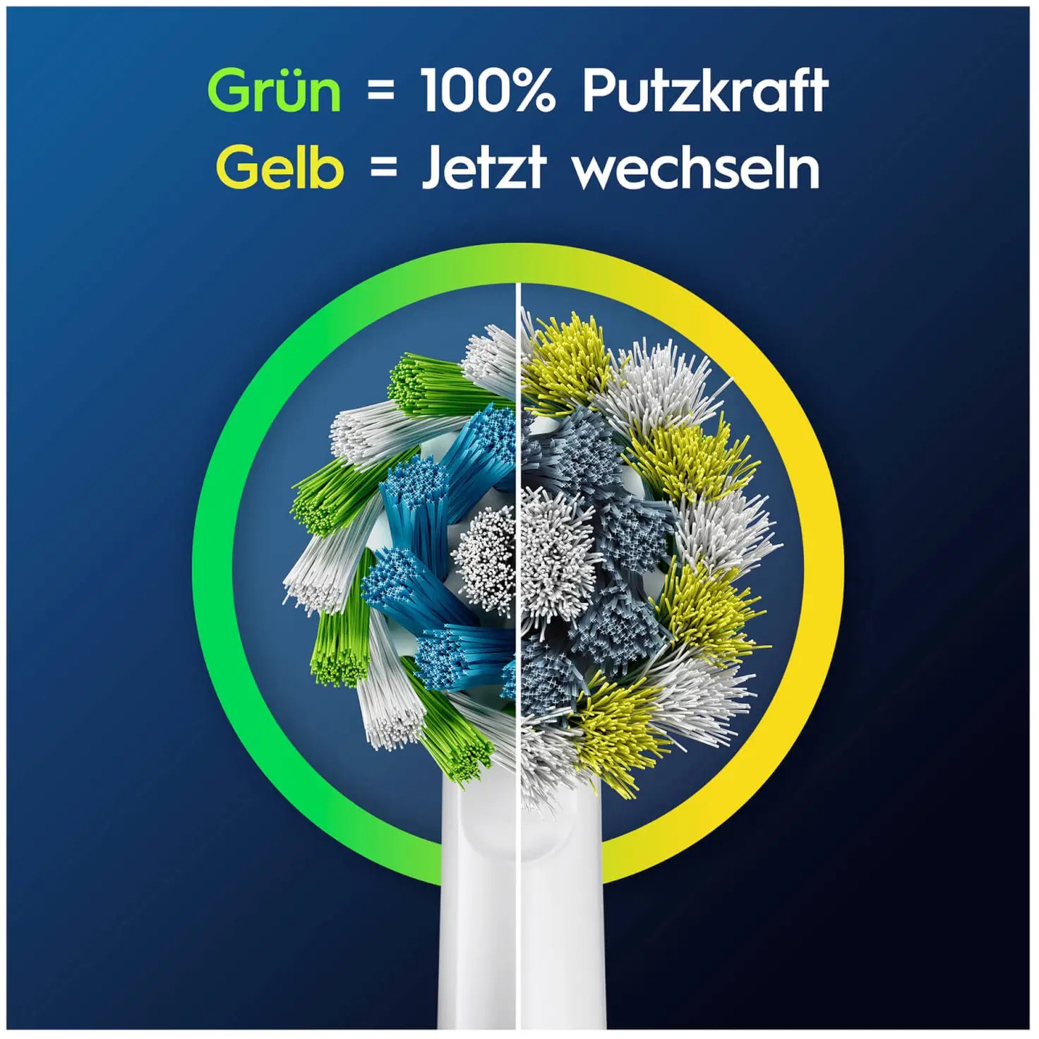 Koka zëvendësuese për furçë elektrike Oral-B Pro CrossAction / 16° / 4 copë – Bardhë - 6