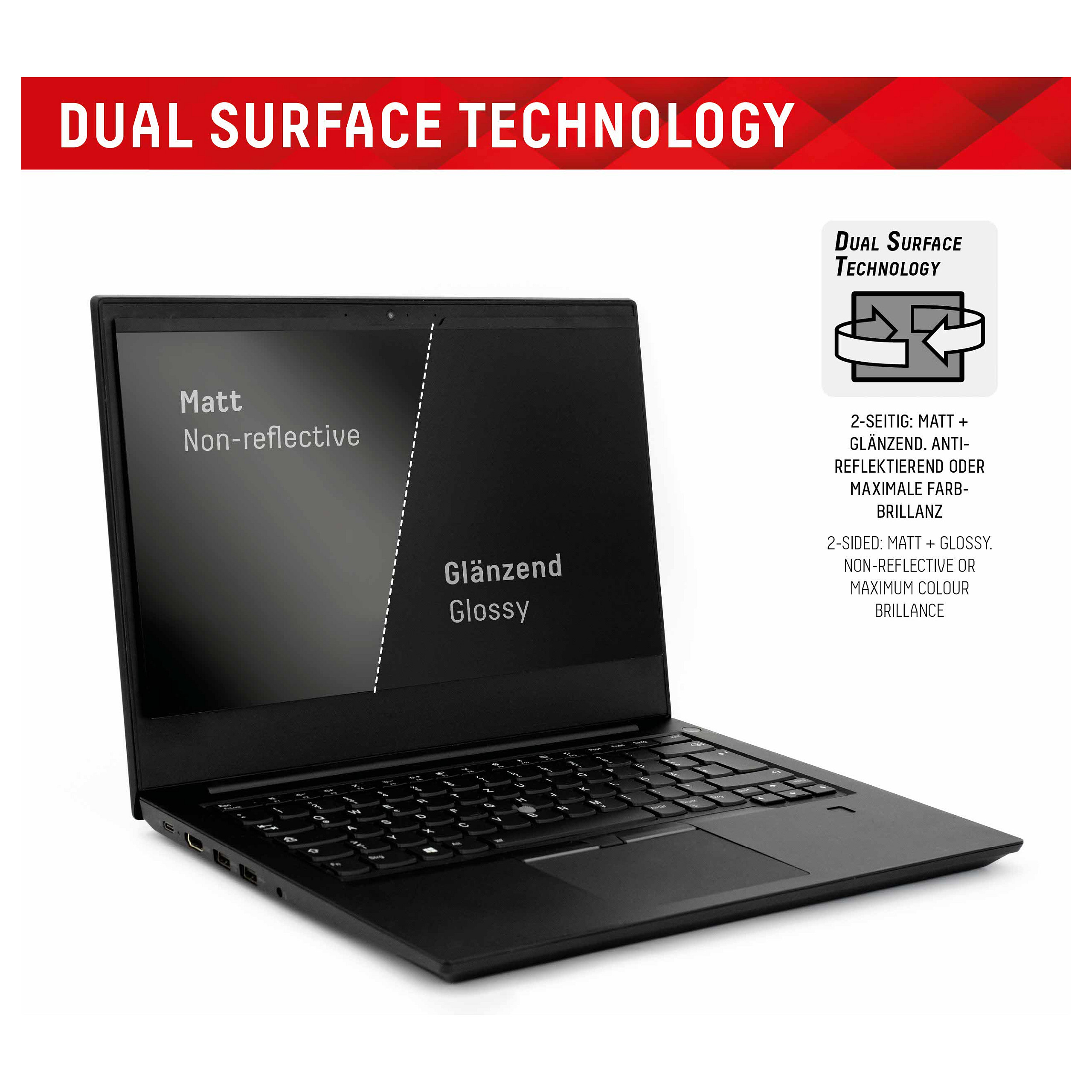 Filtër Privatësie DISPLEX Privacy Safe për Laptop 13.3” - Zezë - 5