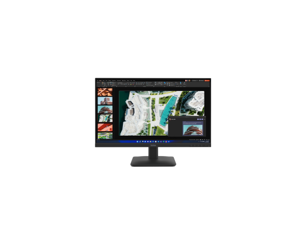 Monitor Lenovo ThinkVision S27-4e / 64BEKAT1EU / 27"/ Full HD IPS / LCD / 100Hz / 6ms / HDMI+VGA - Zezë - 1