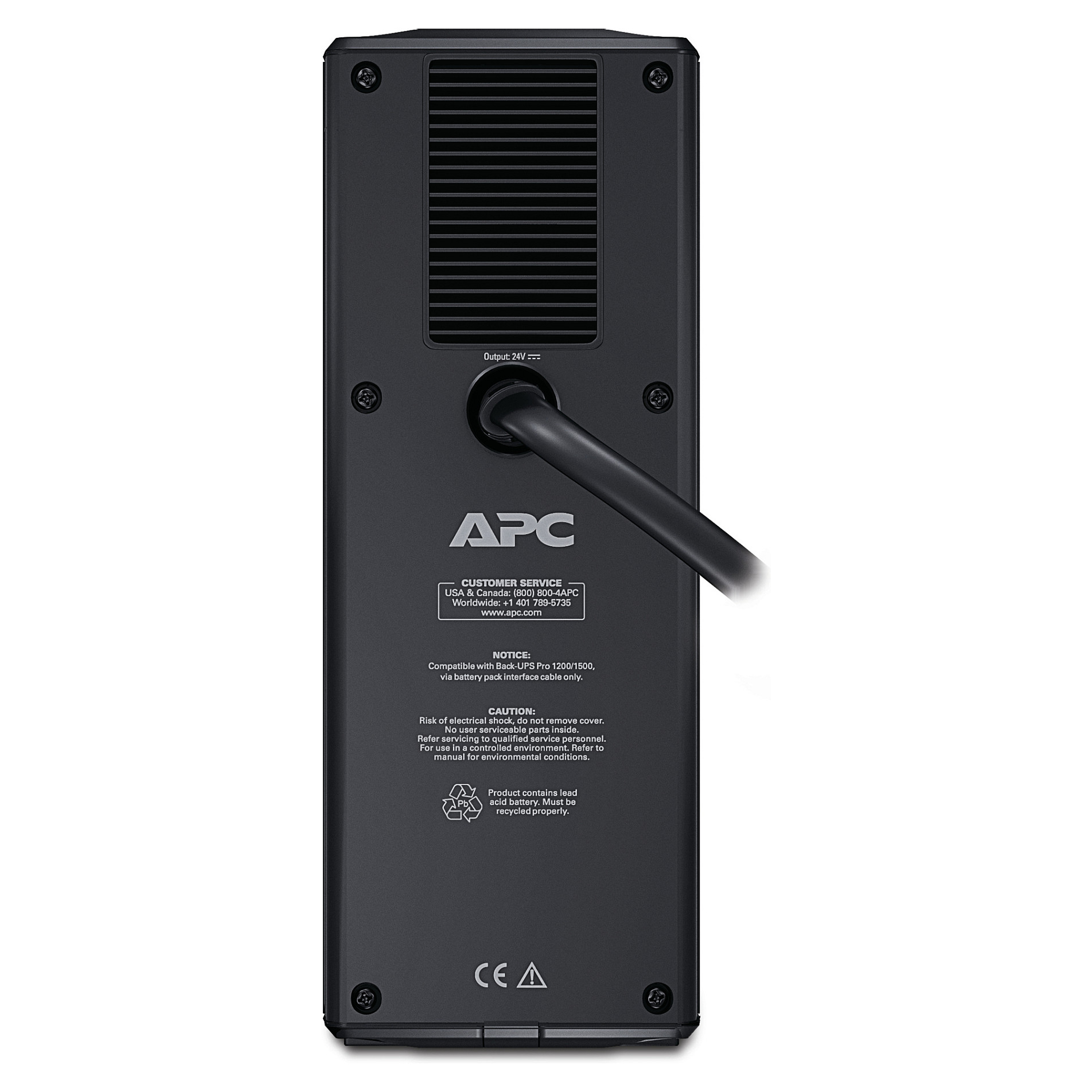 APC Back-UPS Pro Replacement Battery Pack 24V (2x12V) VRLA UPS Battery Cartridge RBC Series Hot-Swap Compatible - 3